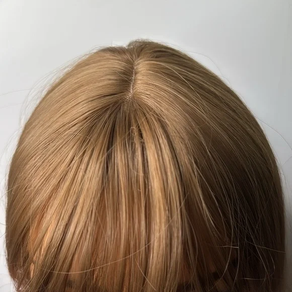 Dark Blonde Wavy Loose Long Hair Wig - Picture 9 of 9